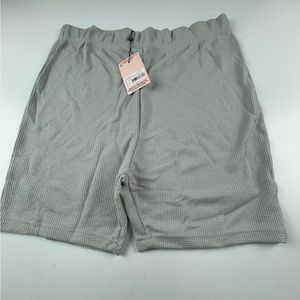 PLUS WAFFLE CYCLING SHORT
Grey Marl